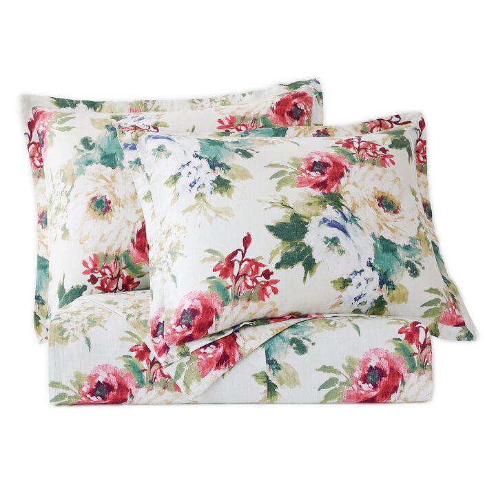Peony Blossom King Comforter Set