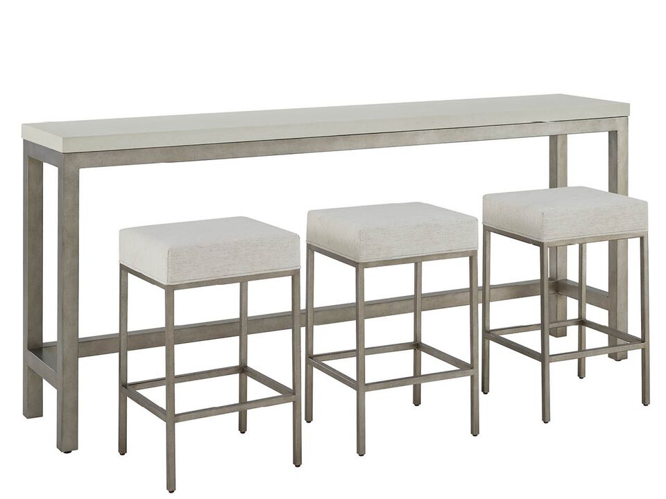 Oasis Console with Stools