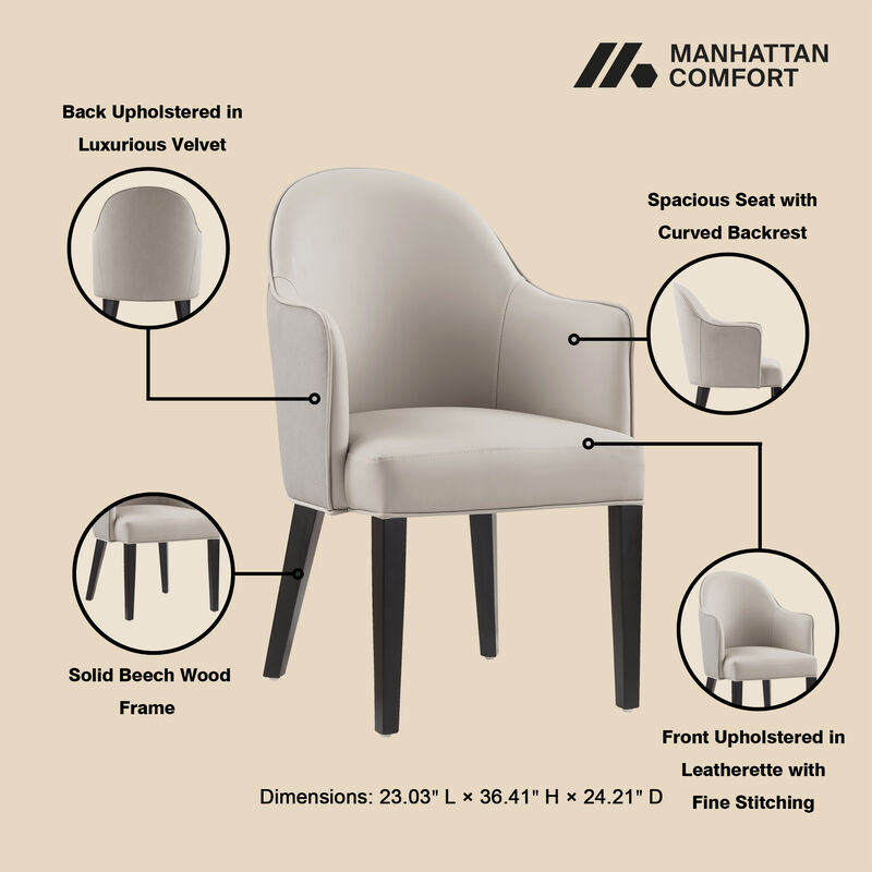 Hillman Gray Dining Chairs (Set of 6)