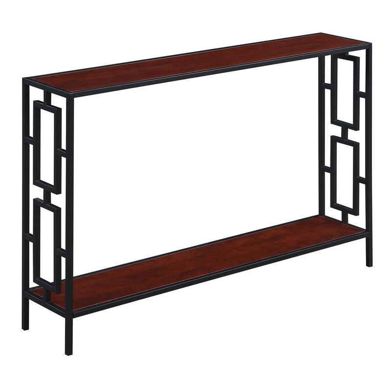 Convenience Concepts Town Square Metal Frame Console Table*