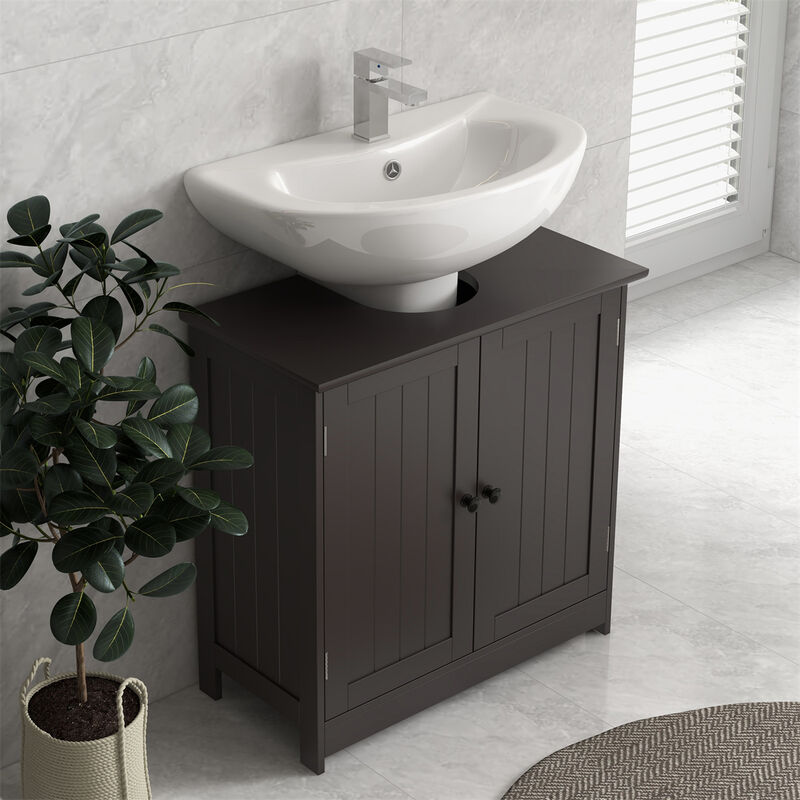 Pedestal Sink Storage Cabinet for Bathroom, Under-Sink Storage Solution image number 4