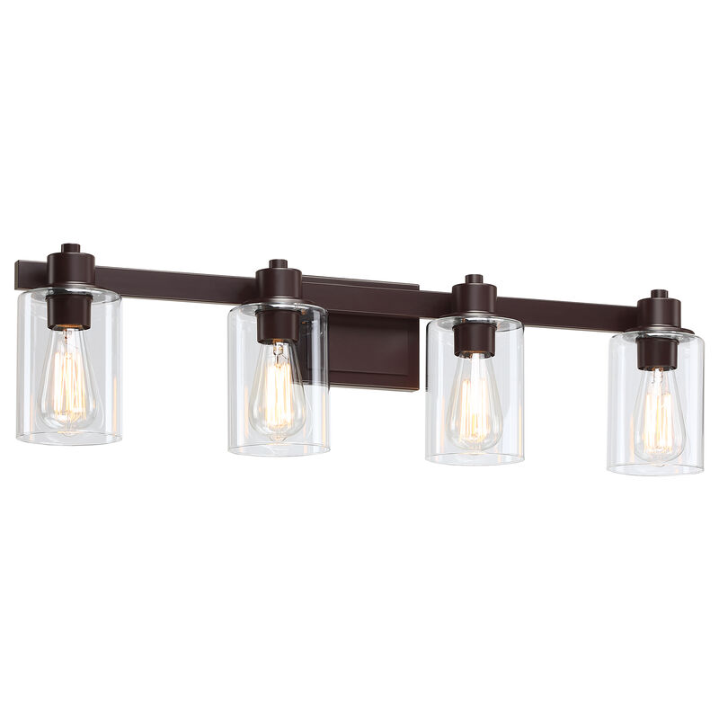 31.5" Modern 4-Light Dimmable Indoor Wall Sconce image number 0