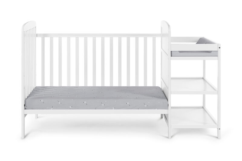 Suite Bebe Ramsey 3-in-1 Crib and Changer Combo White
