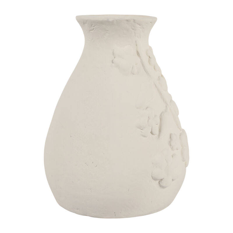 Paper Mache Floral Vase image number 3