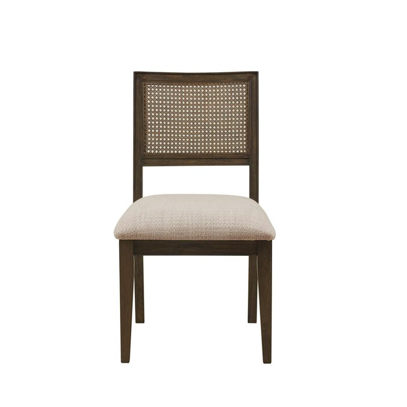 Gracie Mills Mccarthy Set of 2 Modern Armless Dining Chairs