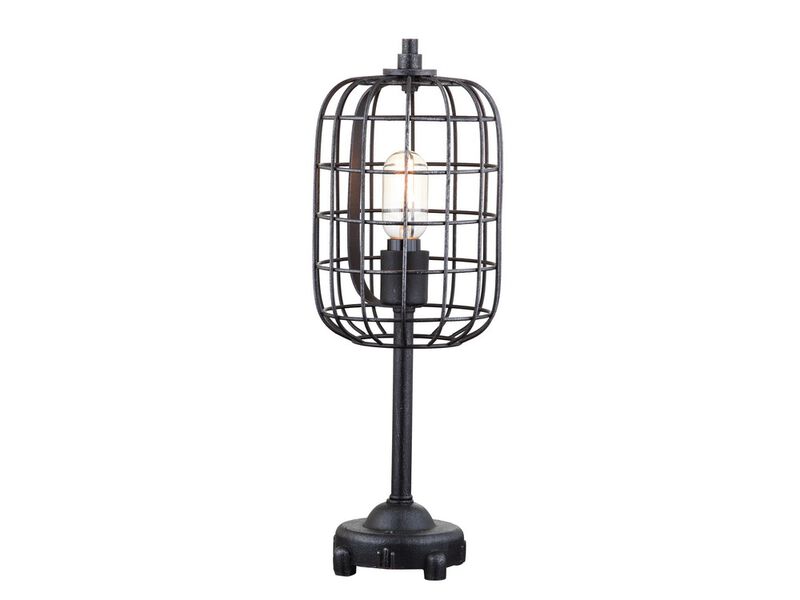 Odette Industrial Metal Table Lamp