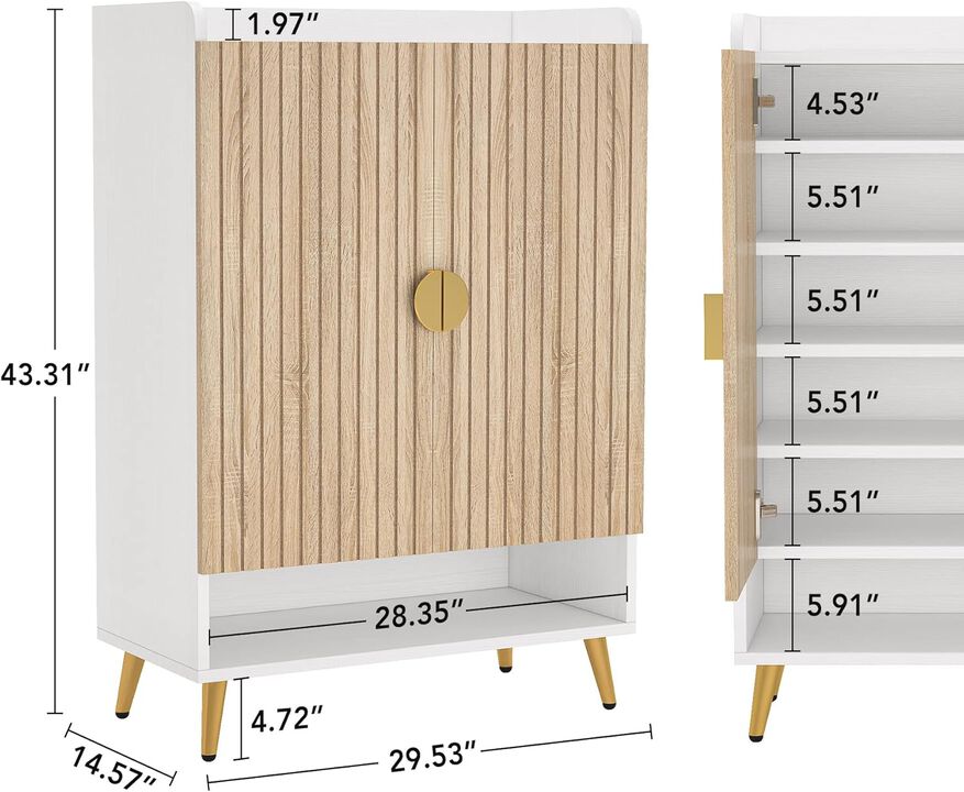 Entryway Shoe Storage Organizer For Indoor