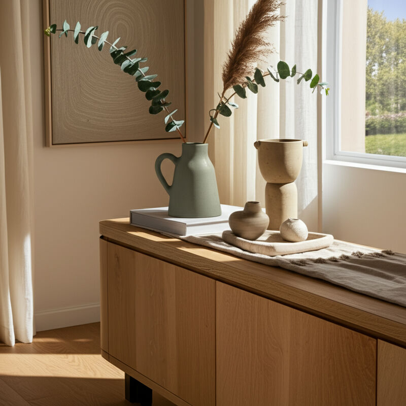 Casual Vase with Handle