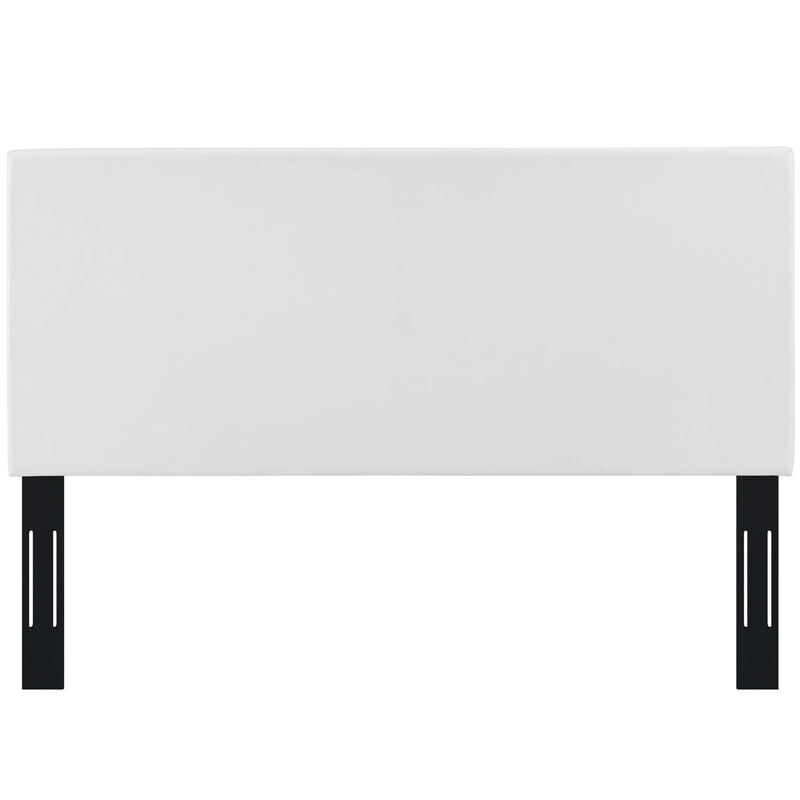 Modway - Taylor Full / Queen Upholstered Faux Leather Headboard White