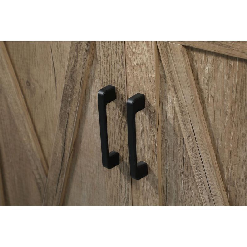 Elegant Kitchen and Bath 30 inch Single bathroom vanity in natural oak