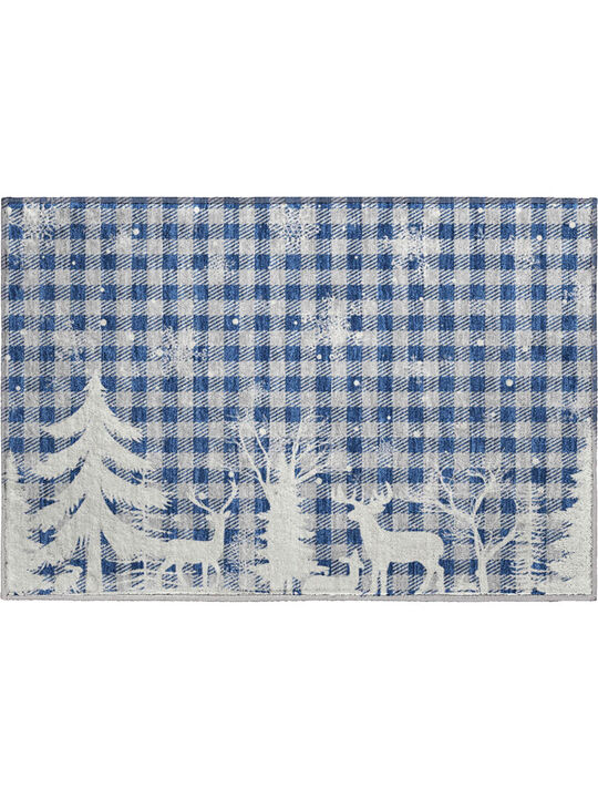 Merry & Bright MY26 Blue 20" x 30" Rug