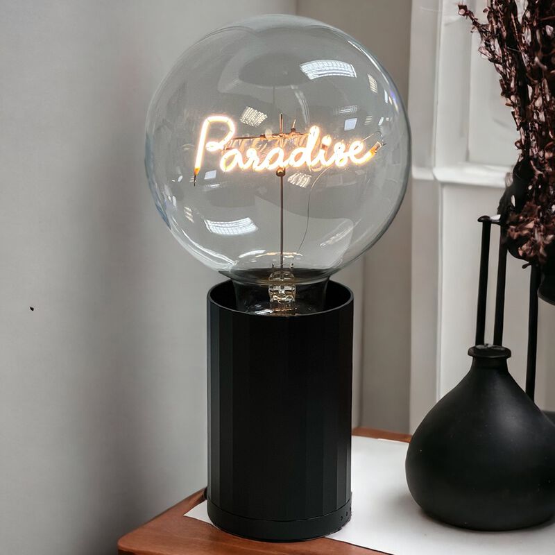 Bulb PARADISE Amber with Base Table Lamp PORTABLE Pop image number 3