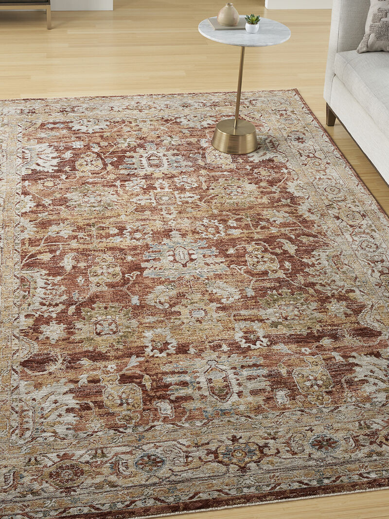 Sahar SHR02 Rust 7'10" x 10'4" Rug