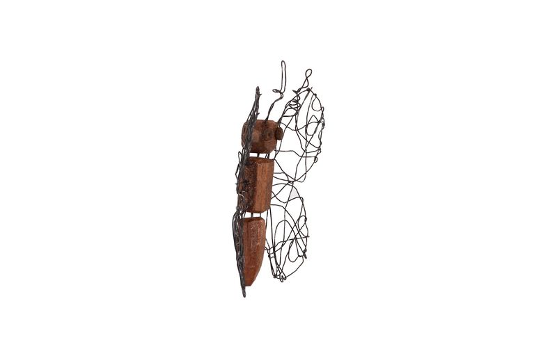 Wire Wing Butterfly Small Wall Art