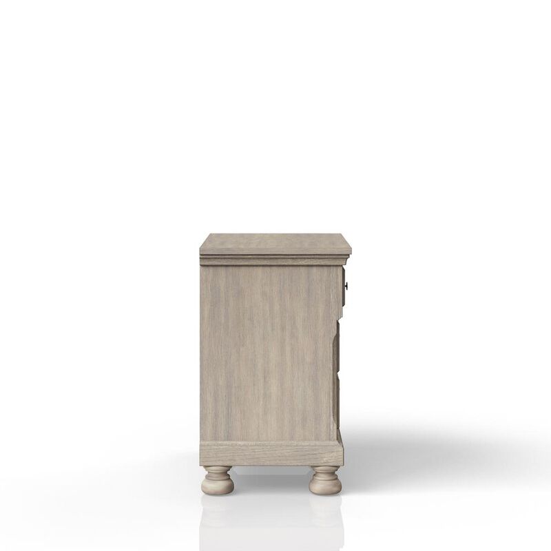 Prescott Gray Nightstand