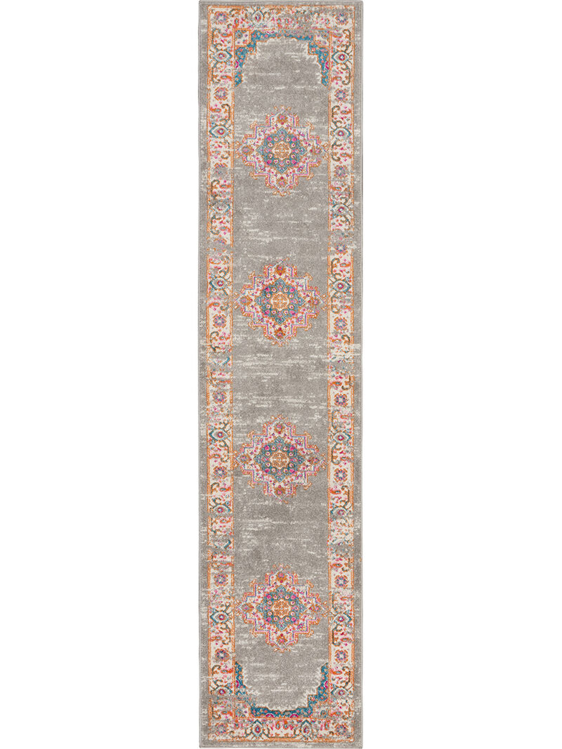 Passion PSN03 Gray 1'10" x 2'10" Rug image number 0