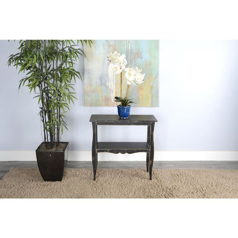 Sunny Designs Black Sand Side Table