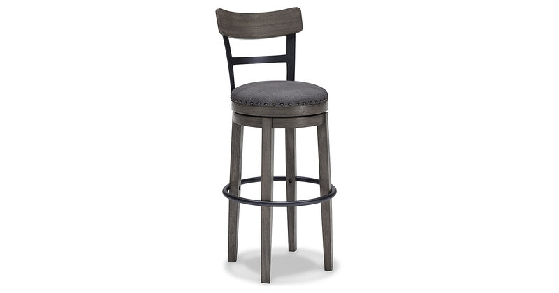 Caitbrook Counter Height Swivel Bar Stool with Contoured Backrest image number 0