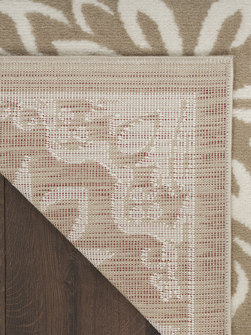 Jubilant JUB06 Taupe 7'10" x 9'10" Rug