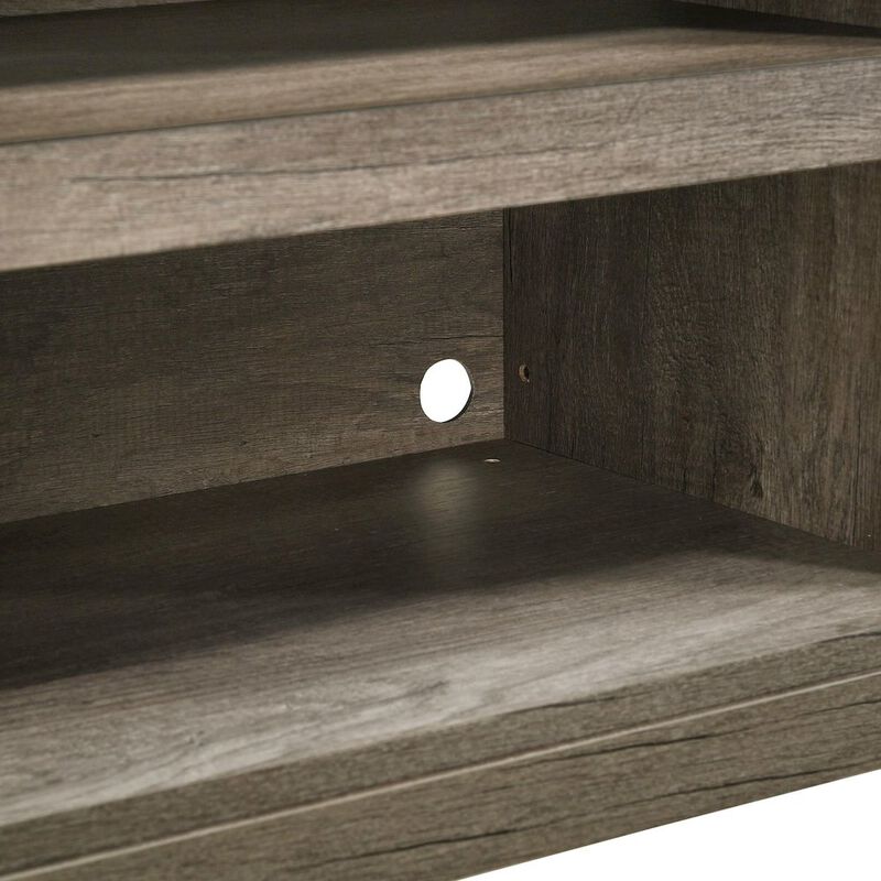 Liberty Furniture Tanners Creek 78 Inch TV Console for Living Room  - Graystone image number 6
