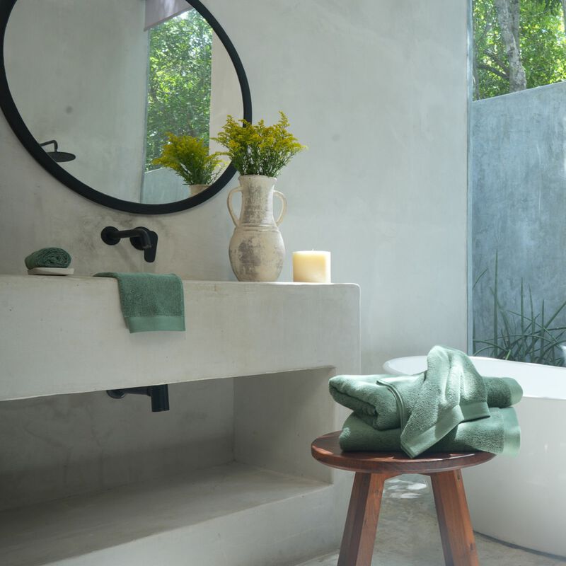 Oasis 6-Piece Organic Cotton Bath Sheet Set image number 3