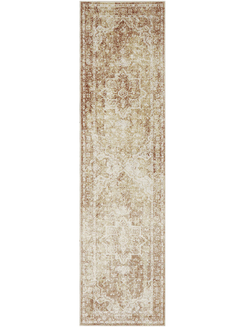 Astra Machine Washable ASW12 Rust 2'2" x 8' Rug