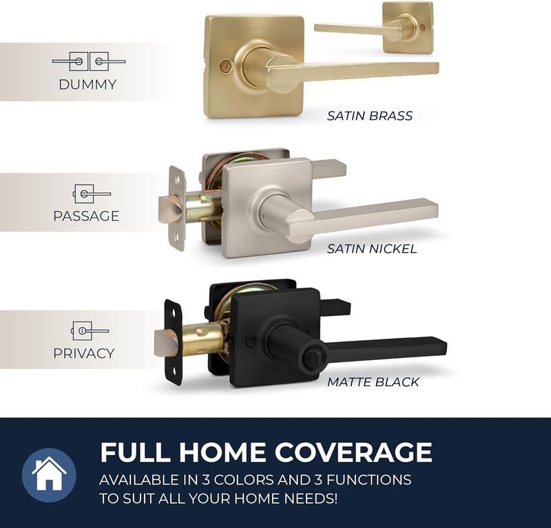 Stylware Maven Double Dummy Lever with Square Rosette