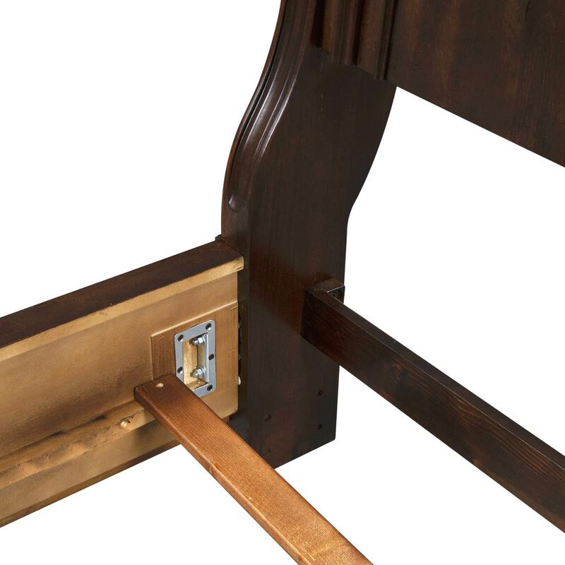 Liberty Furniture Arbor Place King Sleigh Bed in Brownstone image number 4