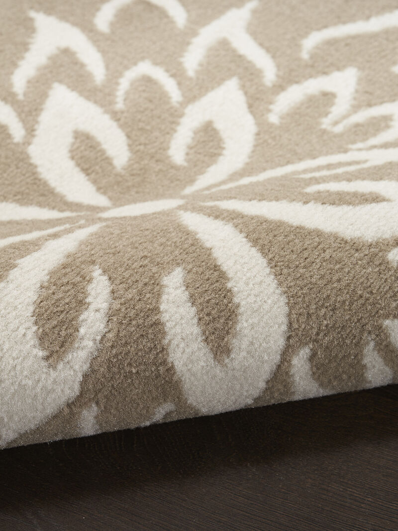 Jubilant JUB06 Taupe 5'3" x Round Rug