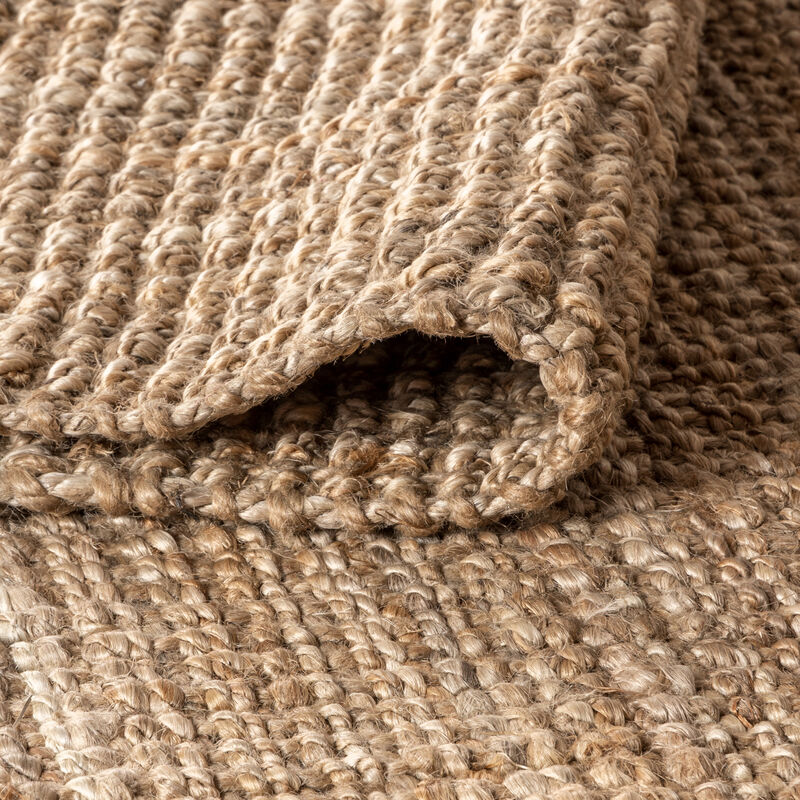 Pata Hand Woven Chunky Jute Area Rug