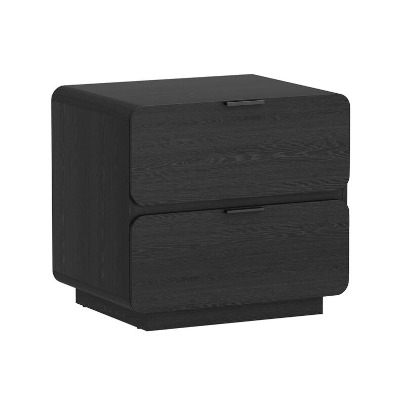 Chrystie Black Nightstand