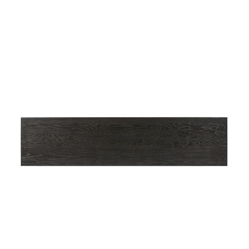 Bush Distressed Black Sideboard