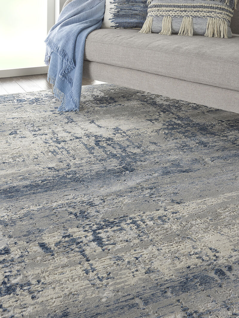 Rustic Textures RUS10 Ivory/Blue 9'3" x 12'9" Rug image number 7