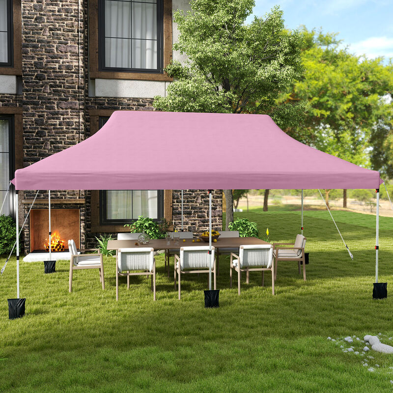 Foldable Pop-Up Gazebo Tent &ndash; Portable Outdoor Shelter with Carry Bag