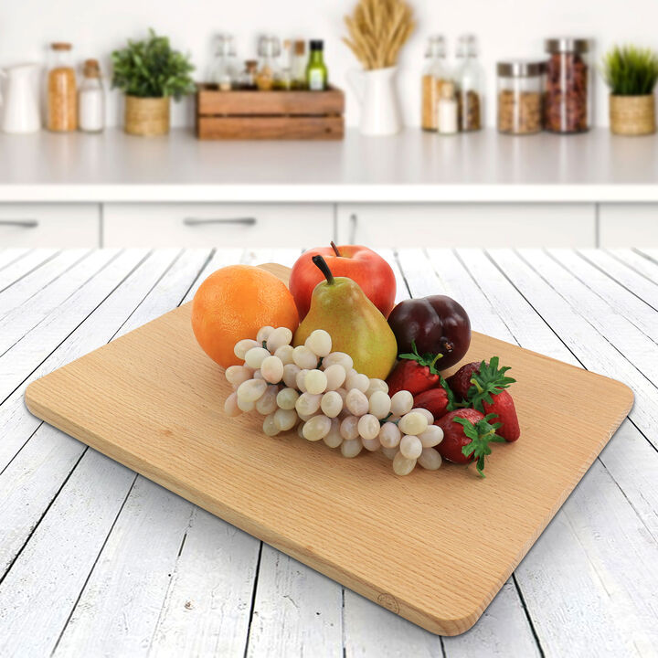 Martha Stewart 14 x 11 inch Beech Wood Cutting Board