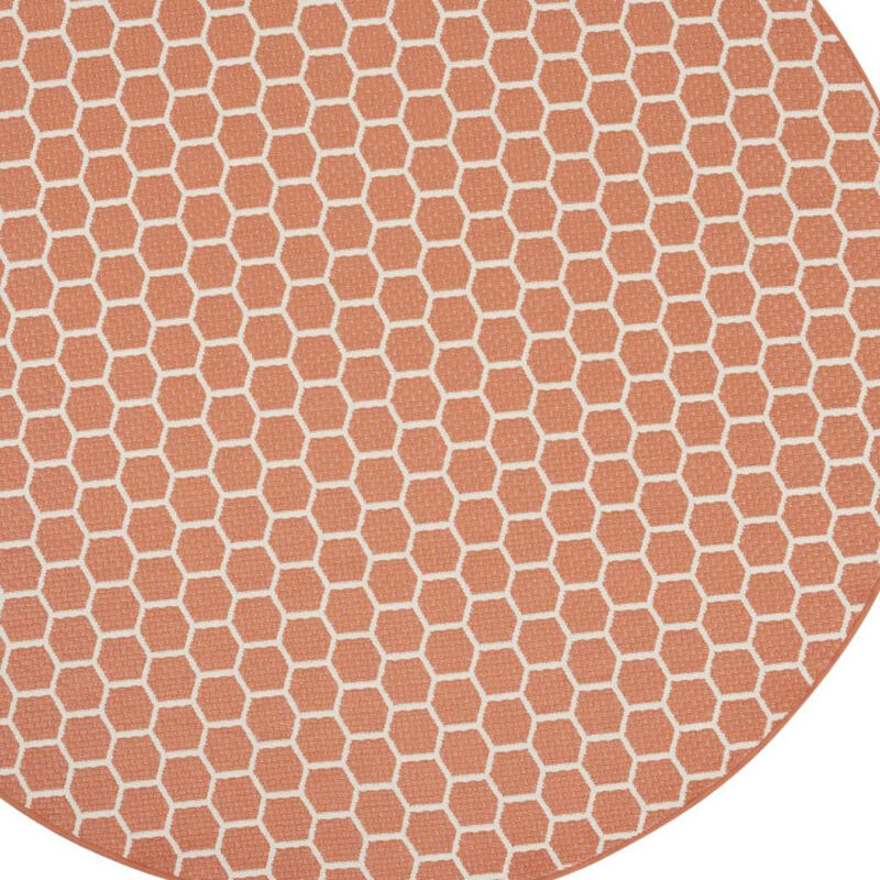 HomeRoots Geometric Indoor Outdoor Area Rug image number 2