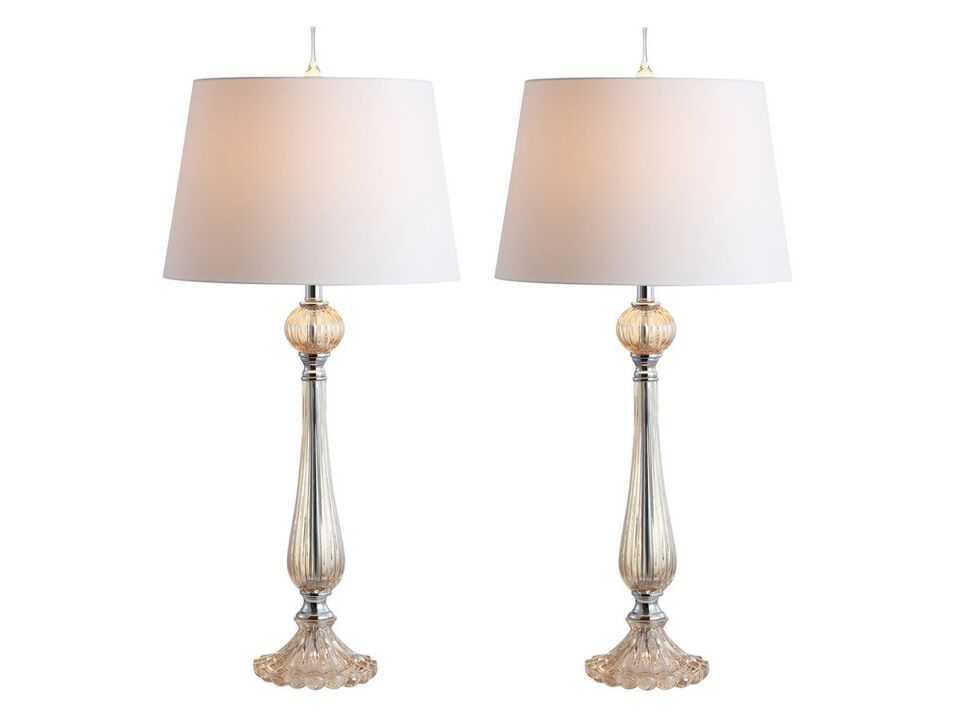 Chloe Glass LED Table Lamp