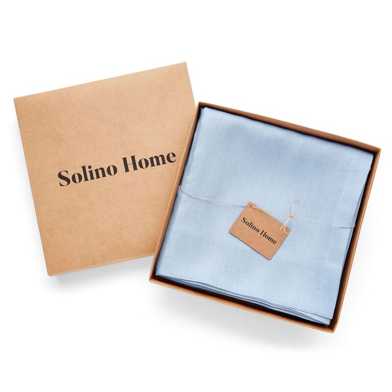 Solino Home 100% Pure Linen Curtain - Linen Curtain