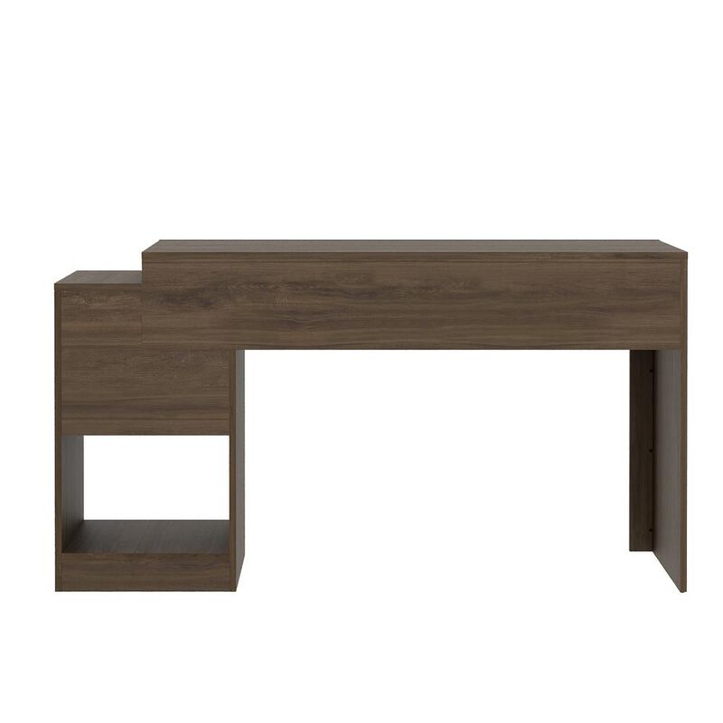 Techni Mobili Expandable Home Office Desk, Walnut