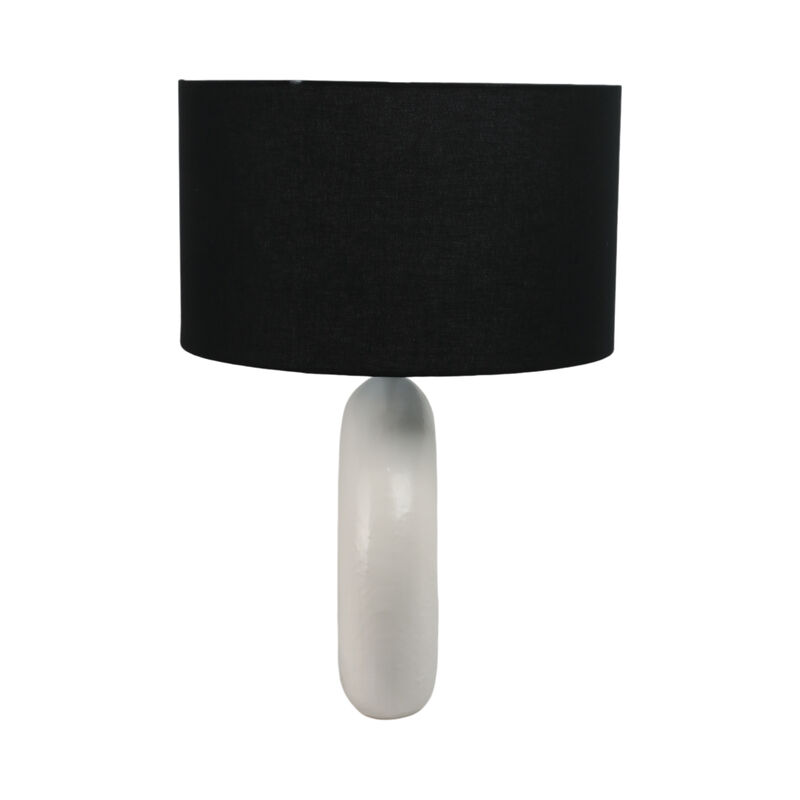 26" Textured Round Table Lamp image number 2