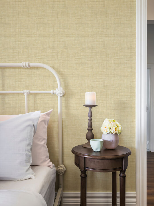 Tuckernuck Gold Linen Wallpaper (Set of 2)
