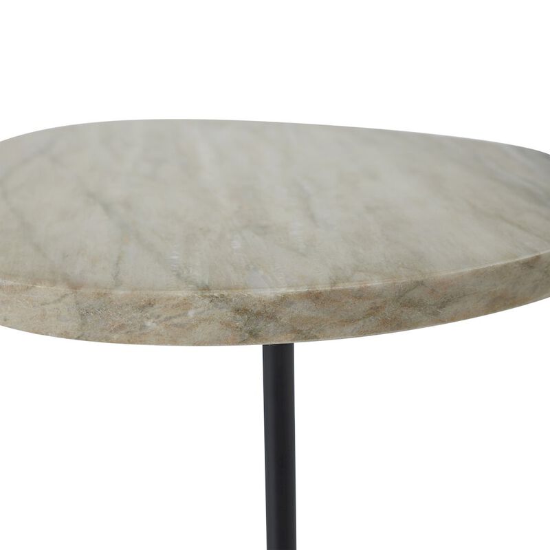 Renwil Bethany Side Table In Black Color image number 3