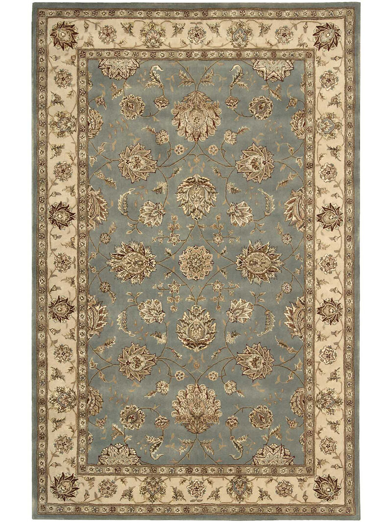 Nourison 2000 2210 Blue 5'6" x 8'6" Rug