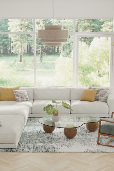 Zarah 8917F Green 9' x 12' Rug