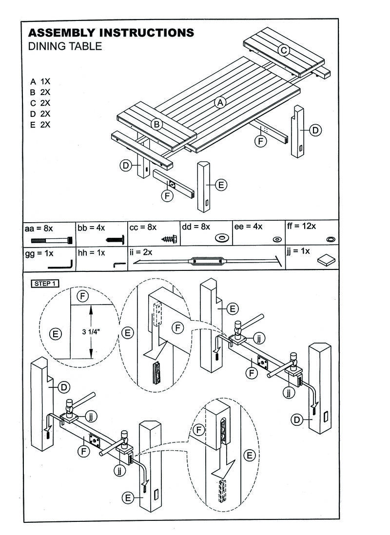 Rena Dining Table, 2 Extension Leaf, 86-122 Inch White Mahogany Wood