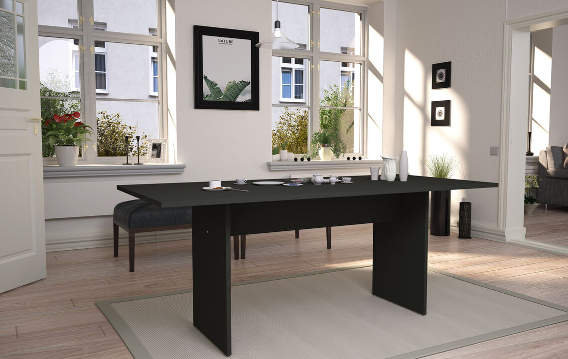 Nomad Dark Gray Dining Table