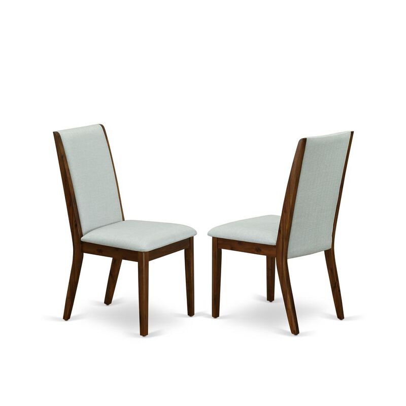 East West Furniture Parson Chairs-, LAP8T05