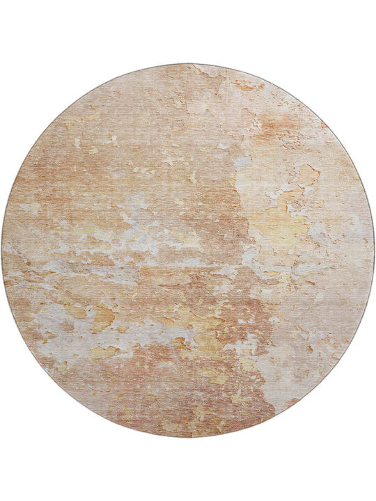 Ravenna RN3 Salmon 8' Round Rug