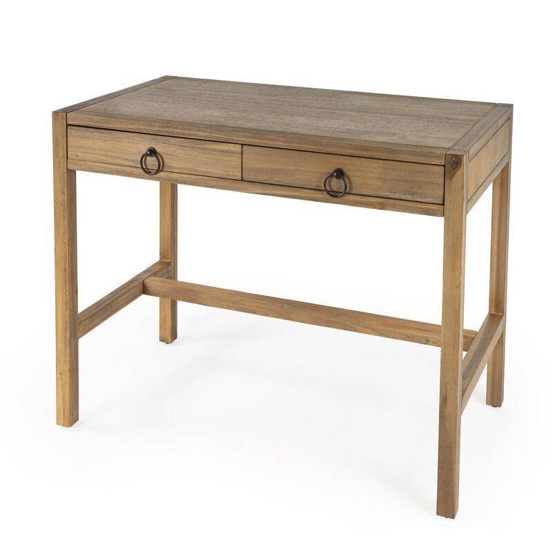 Butler Specialty Lark Natural Wood Desk, Light Brown