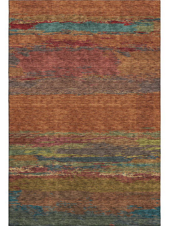 Trevi TV8 Terracotta 10' x 14' Rug